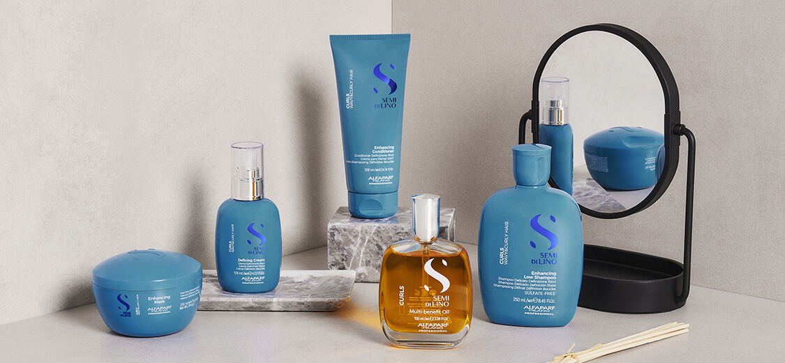 Shop the Semi di Lino Curls range at Salon Services Shop the Semi di Lino Curls range at Salon Services